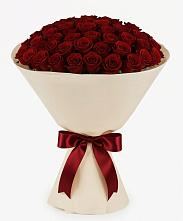 Букет 101 Бордовая роза Блэк Бакарра в Верхошижемье