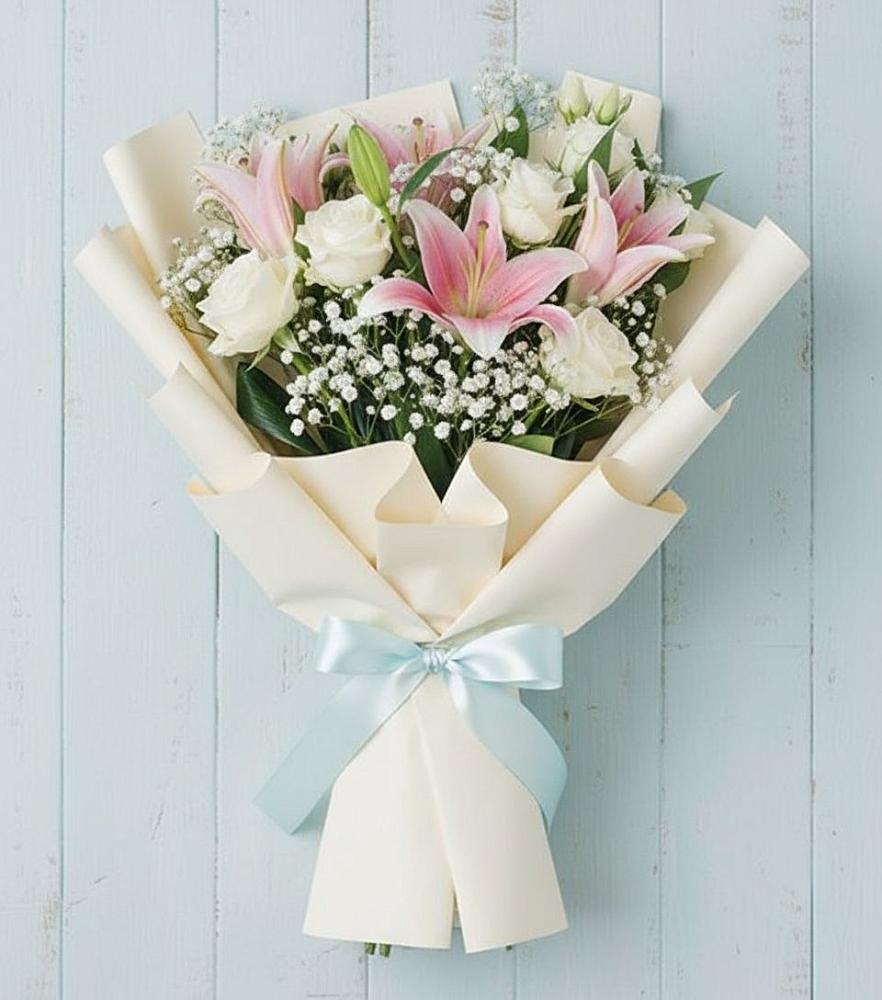 Букет цветов из: Лилии в Верхошижемье