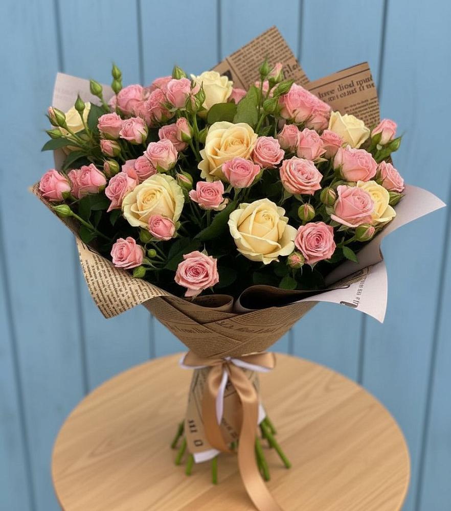 Букет цветов из: Розы в Верхошижемье