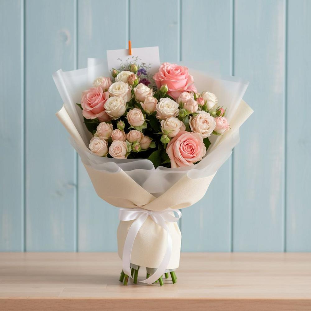 Букет цветов из: Розы в Верхошижемье