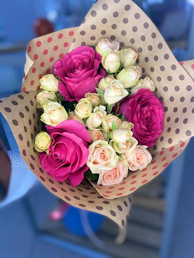 Букет цветов из: Розы в Верхошижемье