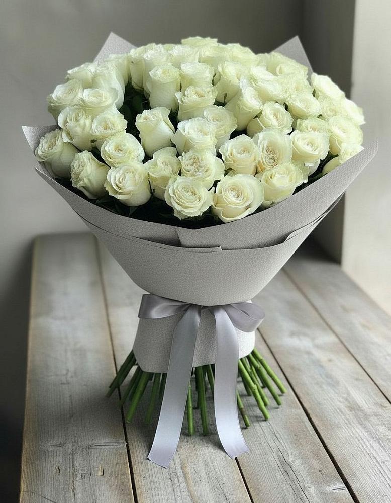 Букет 35 Белых роз в Верхошижемье
