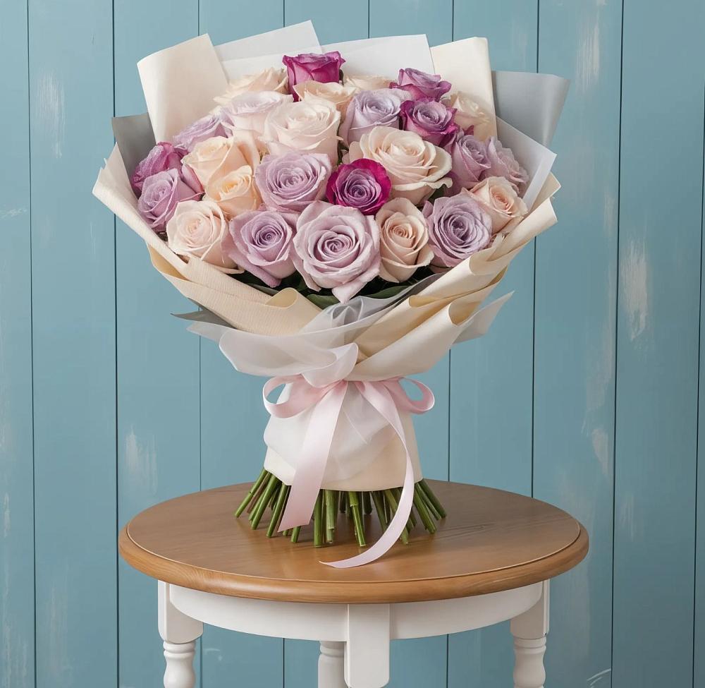 Букет цветов из: Розы в Верхошижемье