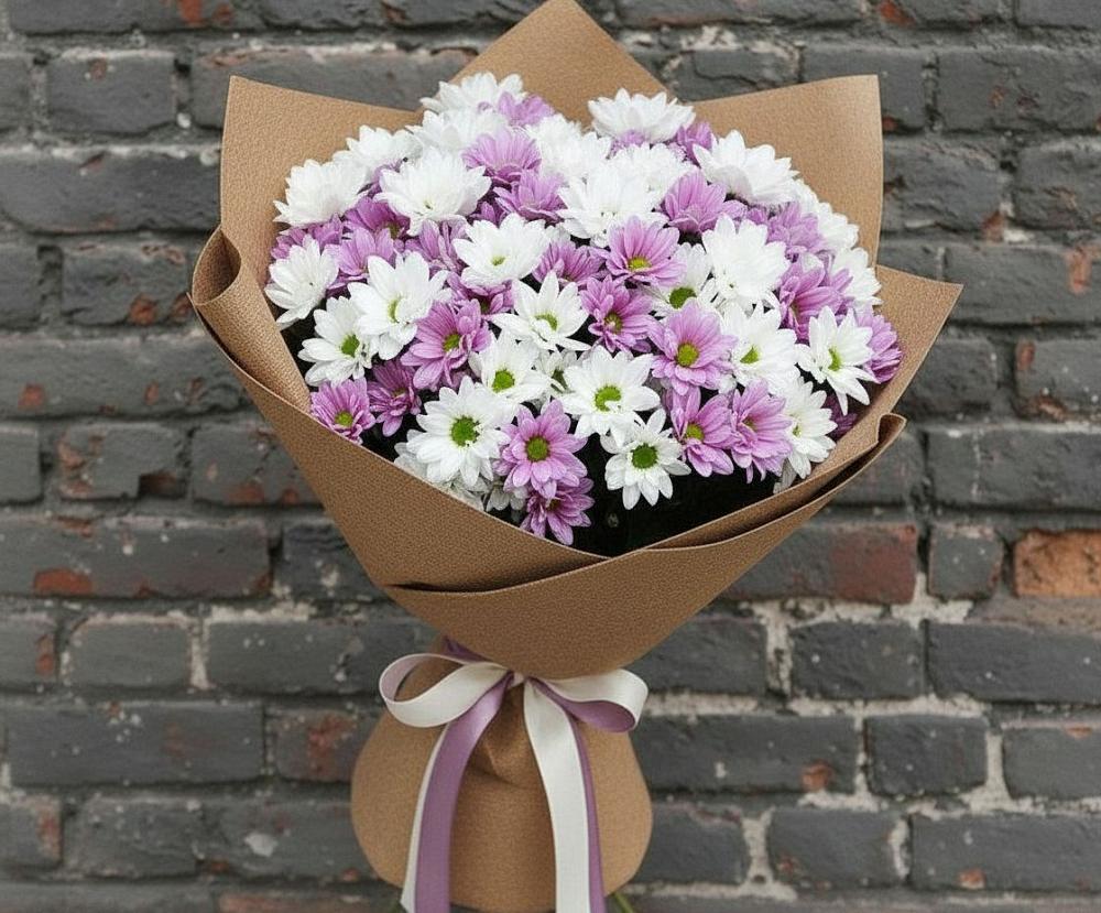 Букет цветов из: Хризантемы в Верхошижемье