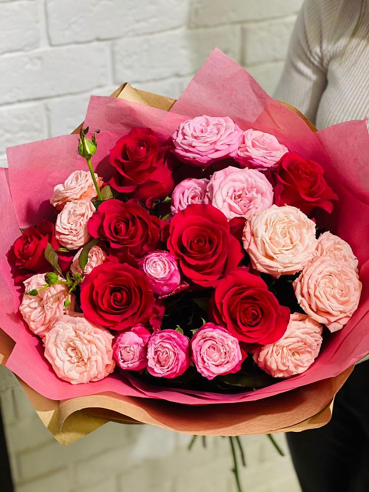 Букет цветов из: Розы в Верхошижемье