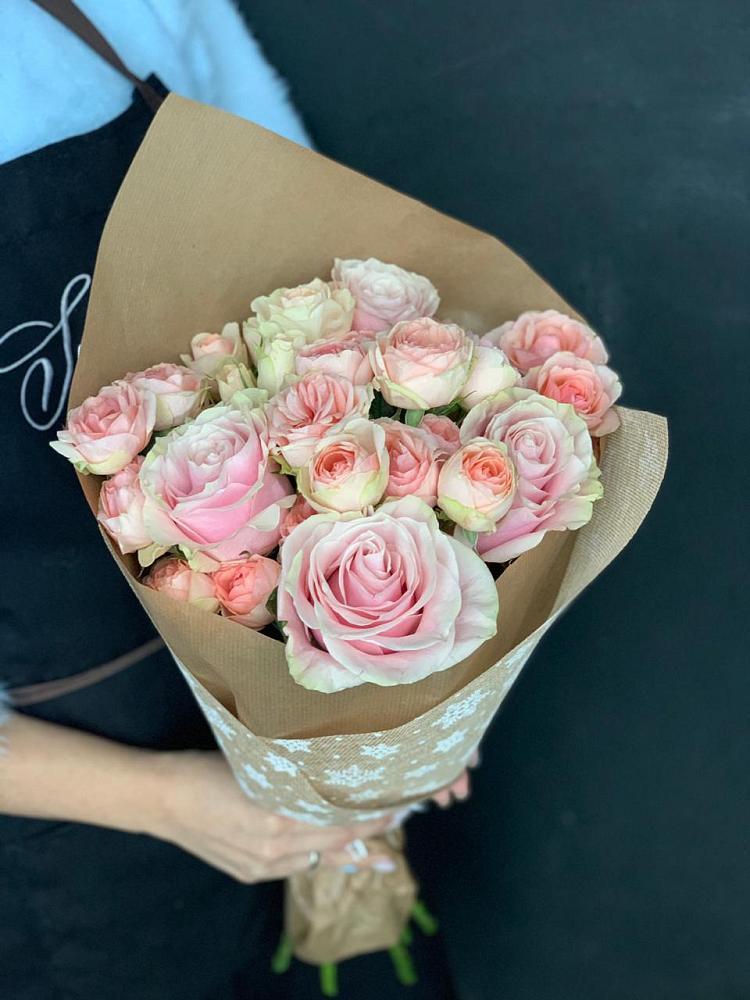 Букет цветов из: Хризантемы и Розы в Верхошижемье