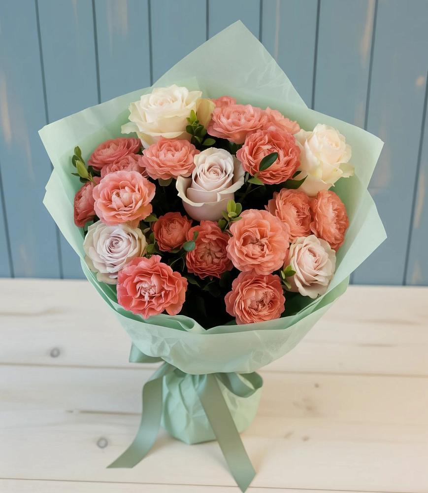 Букет цветов из: Розы в Верхошижемье