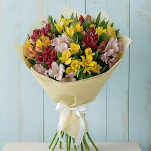 Букет цветов из:  Альстромерии в Верхошижемье