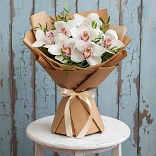 Букет цветов из:  Орхидеи и Розы #REPLACE_PRED# Верхошижемье